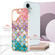 iPhone 16 Plus Electroplating Pattern IMD TPU Shockproof Case - Colorful Scales