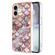 iPhone 16 Plus Electroplating Pattern IMD TPU Shockproof Case - Pink Scales
