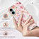 iPhone 16 Plus Flowers and Plants Series IMD TPU Phone Case - Pink Gardenia