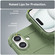 iPhone 16 Plus Full Coverage Shockproof TPU Phone Case - Green
