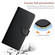 iPhone 16 Plus Genuine Leather Fingerprint-proof Flip Phone Case - Black