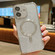 iPhone 16 Plus Glitter Electroplating MagSafe TPU Phone Case - Silver