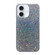 iPhone 16 Plus Glitter Sequins Epoxy TPU Phone Case - Silvery iPhone 16 Plus Glitter Sequins Epoxy TPU Phone Case - Silvery