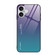 iPhone 16 Plus Gradient Color Glass Phone Case - Aurora Blue