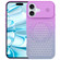 iPhone 16 Plus Gradient Color Honeycomb Aromatherapy MagSafe Phone Case - Purple Grey