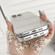 iPhone 16 Plus Gradient Feather Acrylic IMD Full Coverage Phone Case - Feather A