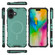 iPhone 16 Plus Grating Airbag Shockproof MagSafe Frosted Phone Case - Green