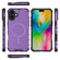 iPhone 16 Plus Grating Airbag Shockproof MagSafe Frosted Phone Case - Purple iPhone 16 Plus Grating Airbag Shockproof MagSafe Frosted Phone Case - Purple