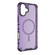 iPhone 16 Plus Grating Airbag Shockproof MagSafe Frosted Phone Case - Purple iPhone 16 Plus Grating Airbag Shockproof MagSafe Frosted Phone Case - Purple
