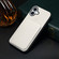 iPhone 16 Plus Imitation Crocodile Leather Back Phone Case with Holder - White