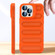 iPhone 16 Plus Invisible Holder Cooling Phone Case - Transparent Orange iPhone 16 Plus Invisible Holder Cooling Phone Case - Transparent Orange