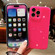 iPhone 16 Plus Jelly Glitter Solid Color TPU Phone Case - Green