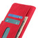 iPhone 16 Plus KHAZNEH Retro Texture Leather Phone Case - Red