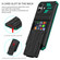 iPhone 16 Plus Kickstand Armor Card Wallet Phone Case - Deep Green