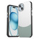 iPhone 16 Plus Leather Texture MagSafe Magnetic TPU + PC Phone Case - Cyan