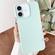 iPhone 16 Plus Leather Texture TPU Full Coverage Phone Case - Green