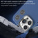 iPhone 16 Plus Leather Textured Fan Hollow Cooling MagSafe Magnetic Phone Case - Blue