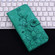 iPhone 16 Plus Lily Embossed Leather Phone Case - Green