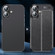 iPhone 16 Plus Litchi Texture Shockproof TPU Phone Case - Black