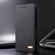 iPhone 16 Plus Magnetic Clasp Leather Phone Case - Black