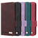 iPhone 16 Plus Magnetic Clasp Leather Phone Case - Black