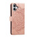 iPhone 16 Plus Mandala Embossing Pattern Horizontal Flip Leather Phone Case - Rose Gold