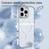 iPhone 16 Plus Mirror Crystal Clear Lens Holder MagSafe Magnetic Phone Case - Transparent Grey