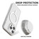 iPhone 16 Plus Mutural Ice Series MagSafe Magnetic TPU Phone Case - Transparent