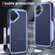iPhone 16 Plus PC + TPU Shockproof Protective Phone Case - Light Purple+Sapphire Blue