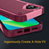 iPhone 16 Plus PC + TPU Shockproof Protective Phone Case - Pink+Dark Red