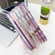 iPhone 16 Plus Plating Glitter Texture TPU Phone Case with Lens Film - White Shell Grain