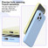 iPhone 16 Plus Precise Hole Liquid Silicone Jelly Color Full Coverage Phone Case - Haze Blue