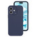 iPhone 16 Plus Precise Hole Liquid Silicone Jelly Color Full Coverage Phone Case - Midnight Blue
