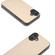 iPhone 16 Plus PU Leather Black Frame Full Coverage Phone Case - Peach Pink iPhone 16 Plus PU Leather Black Frame Full Coverage Phone Case - Peach Pink