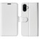 iPhone 16 Plus R64 Texture Horizontal Flip Leather Phone Case - White