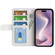 iPhone 16 Plus R64 Texture Horizontal Flip Leather Phone Case - White