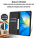 iPhone 16 Plus Retro Elephant Embossed Leather Phone Case - Black