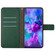 iPhone 16 Plus Rhombic Grid Texture Leather Phone Case - Green