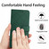 iPhone 16 Plus Rhombic Grid Texture Leather Phone Case - Green