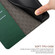 iPhone 16 Plus Rhombic Grid Texture Leather Phone Case - Green