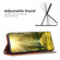 iPhone 16 Plus Rhombus Texture Magnetic Leather Phone Case - Brown