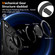 iPhone 16 Plus Rotating Magnetic Holder Phone Case - Black