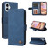 iPhone 16 Plus Skin Feel Life Tree Leather Phone Case - Blue