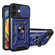 iPhone 16 Plus Sliding Camera Cover Design TPU+PC Phone Case - Blue