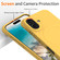 iPhone 16 Plus Wave Texture MagSafe Magnetic Liquid Silicone Phone Case - Yellow