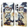 Samsung Galaxy A16 5G 3D Painted Leather Phone Case - Naughty Cat