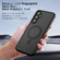Samsung Galaxy A16 5G Armor MagSafe Precise Hole PC Hybrid TPU Phone Case - Frosted Black