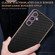 Samsung Galaxy A16 5G AZNS Electroplated Edge Carbon Fiber Texture Phone Case - Black