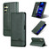 Samsung Galaxy A16 5G AZNS Magnetic Calf Texture Flip Leather Phone Case - Dark Green