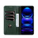 Samsung Galaxy A16 5G AZNS Magnetic Calf Texture Flip Leather Phone Case - Dark Green